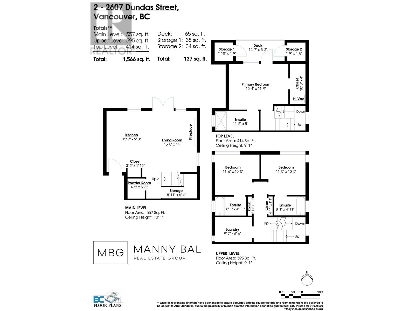 2 2607 Dundas Street, Vancouver, British Columbia  V5K 1R1 - Photo 7 - R3027440
