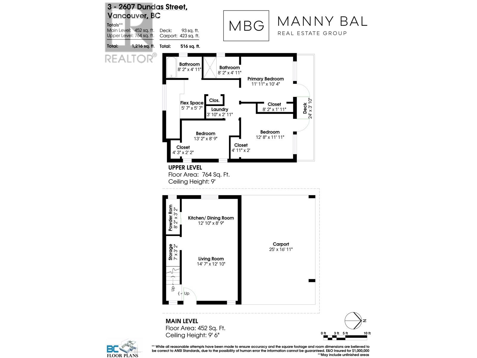 3 2607 Dundas Street, Vancouver, British Columbia  V5K 1R1 - Photo 7 - R3027443