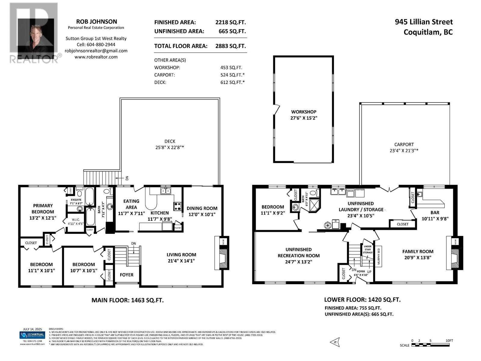 945 Lillian Street, Coquitlam, British Columbia  V3J 5C6 - Photo 37 - R3027319