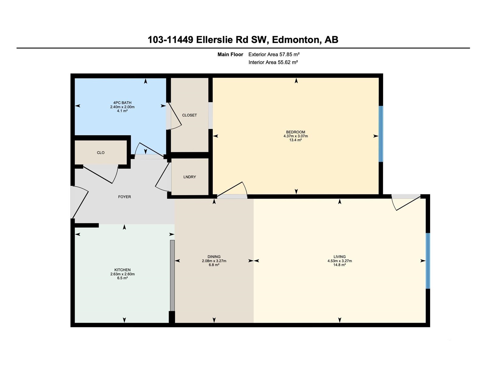 #103 11449 Ellerslie Rd Sw, Edmonton, Alberta  T6W 1T2 - Photo 33 - E4434250