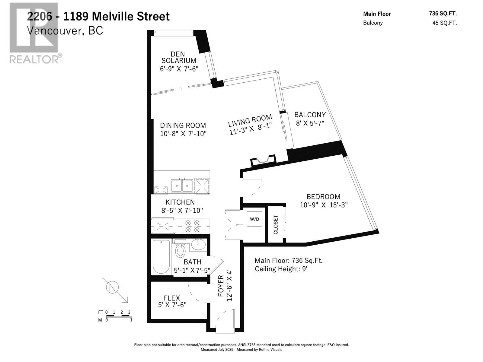 2206 1189 Melville Street, Vancouver, British Columbia  V6E 4T8 - Photo 28 - R3026501