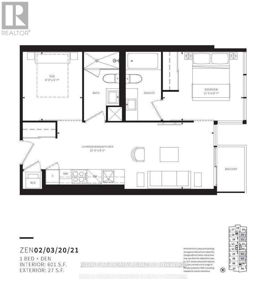 1902 - 19 Western Battery Road, Toronto, Ontario  M6K 3S4 - Photo 3 - C12290122