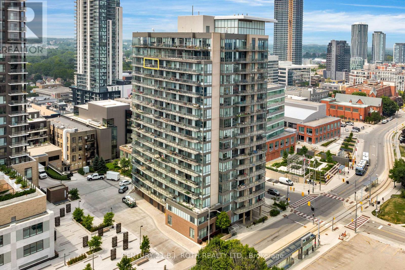 1507 - 85 Duke Street W, Kitchener, Ontario  N2H 0B7 - Photo 1 - X12292045
