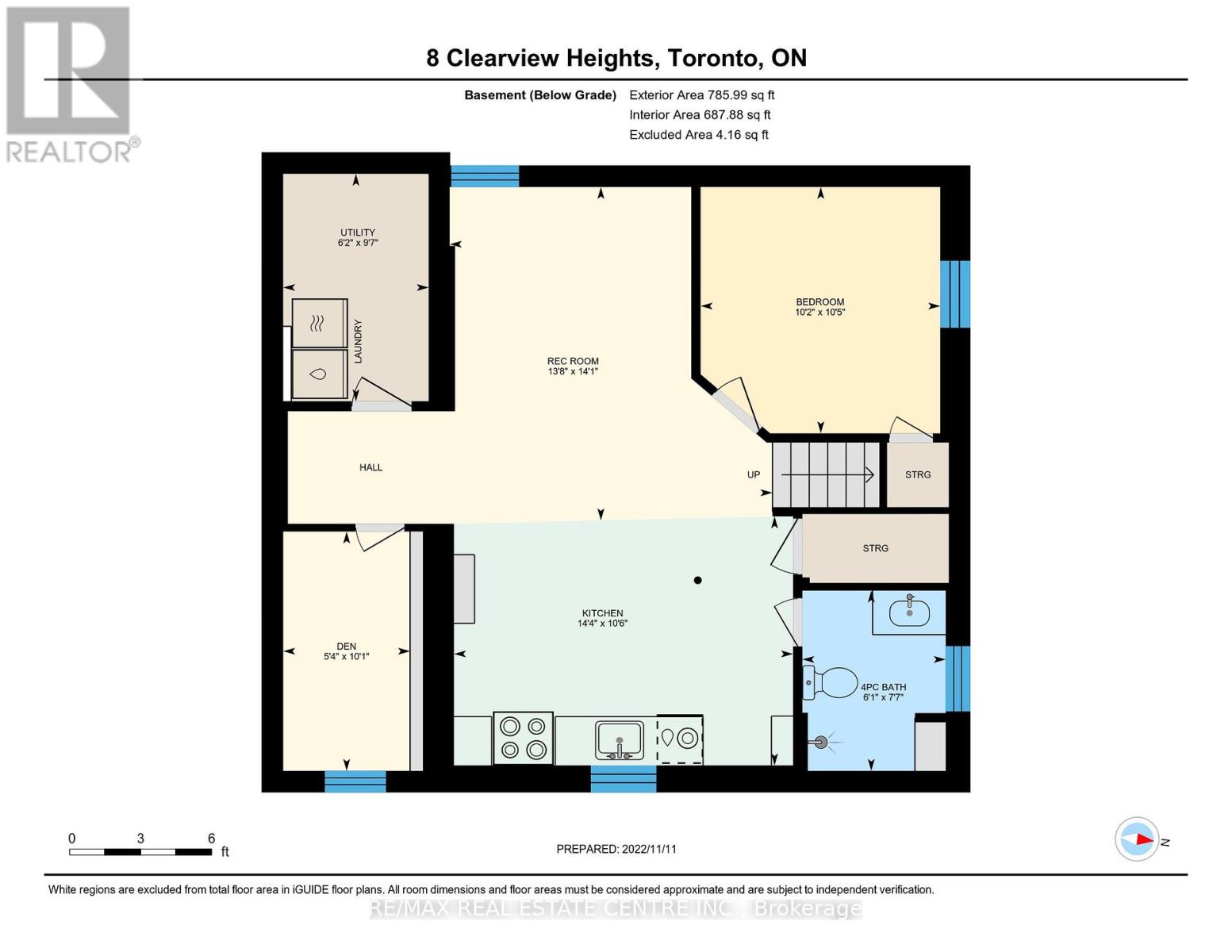 Walkup Basement - 8 Clearview Heights, Toronto, Ontario  M6M 1Z9 - Photo 25 - W12292821