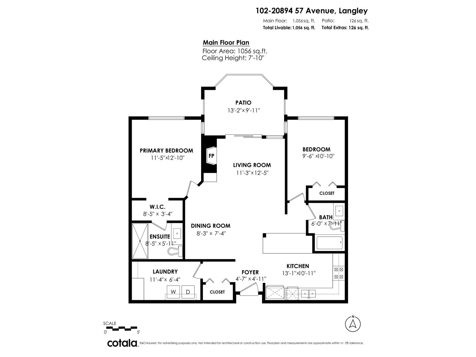 102 20894 57 Avenue, Langley, British Columbia  V3A 8M7 - Photo 2 - R3028057