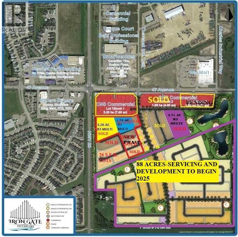 Corner Of 47th Avenue Highway 20, Sylvan Lake, Alberta  T4S 2J7 - Photo 9 - A2241241