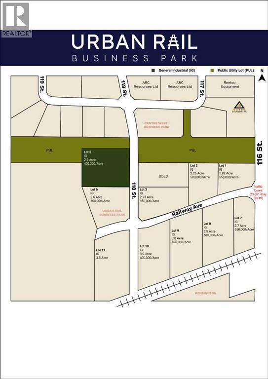 Lot 5 118 Street, Grande Prairie, Alberta  T8W 0C7 - Photo 1 - A2217209