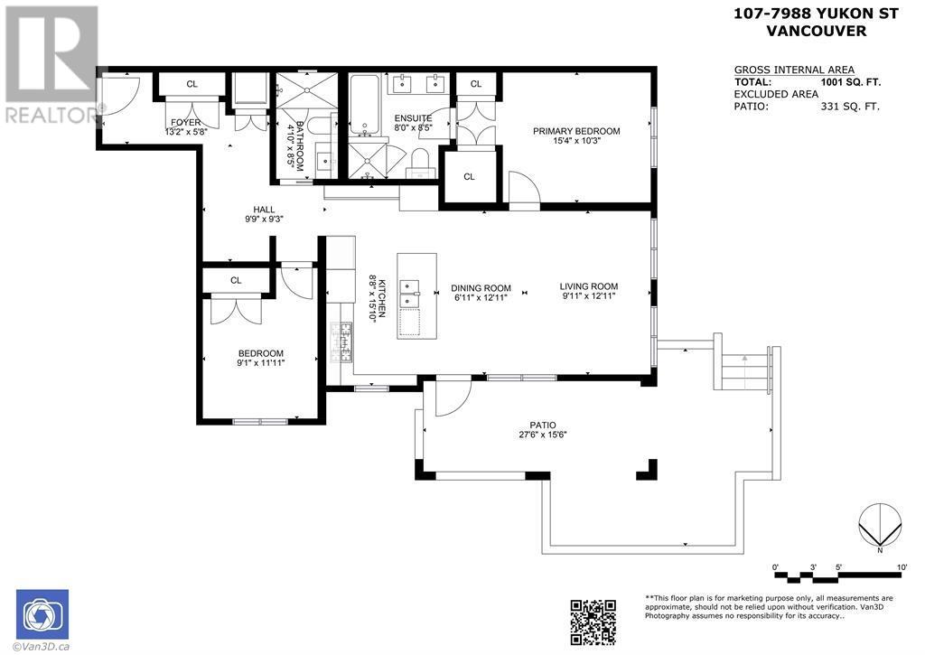 107 7988 Yukon Street, Vancouver, British Columbia  V5X 2Y7 - Photo 2 - R3029219