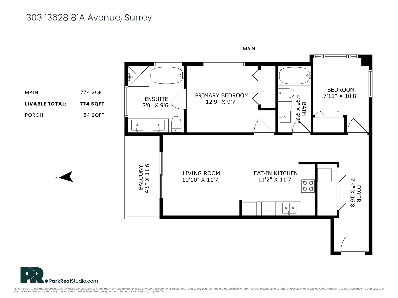 303 13628 81a Avenue, Surrey, British Columbia  V3W 3E2 - Photo 3 - R3028118