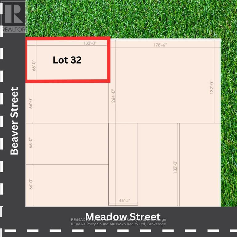 Lot 32 Beaver Street, Parry Sound, Ontario  P2A 2R1 - Photo 2 - X12300666