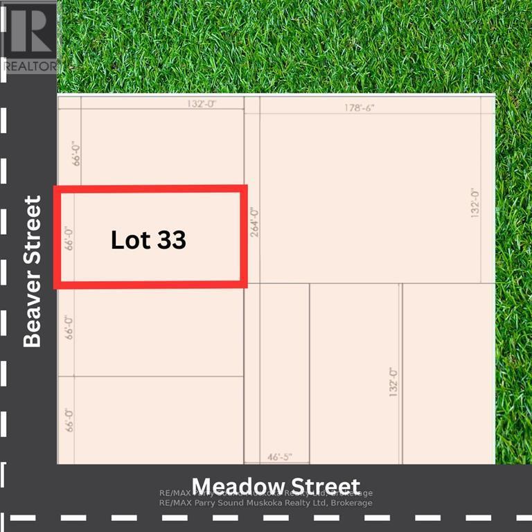 Lot 33 - Lot 33 Beaver Street W, Parry Sound, Ontario  P2A 2R1 - Photo 2 - X12300676