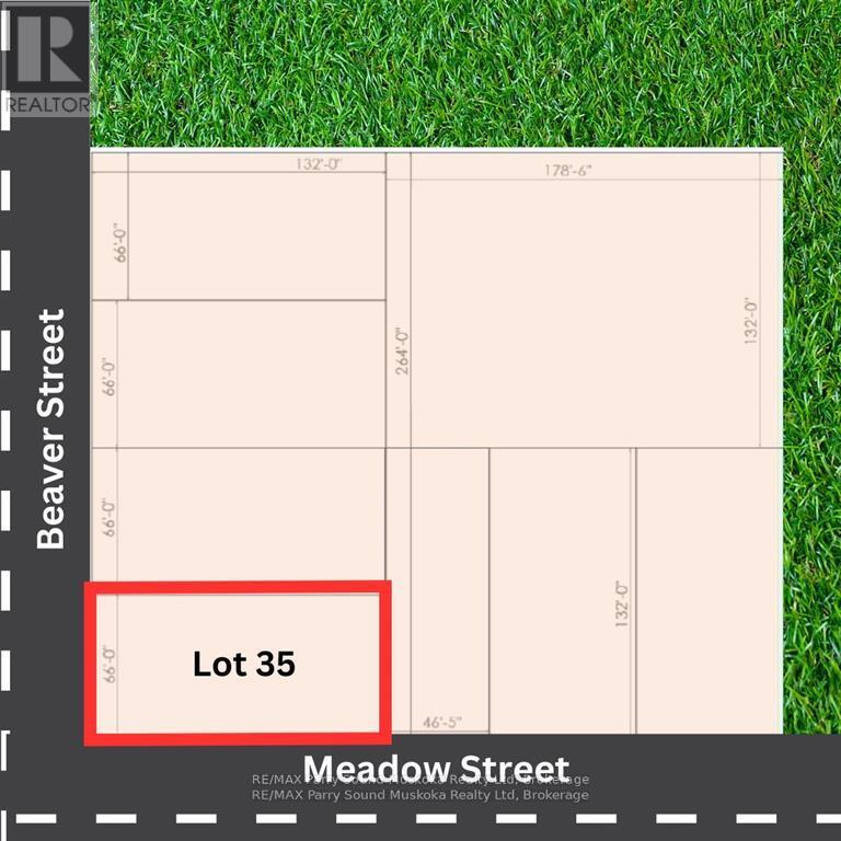 Lot 35- - Lot 35 Beaver Street W, Parry Sound, Ontario  P2A 2R1 - Photo 2 - X12300685
