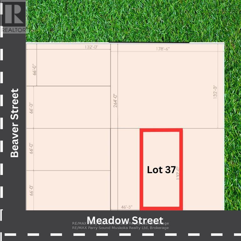 LOT 37 - LOT 37 MEADOW STREET W, Parry Sound, Ontario