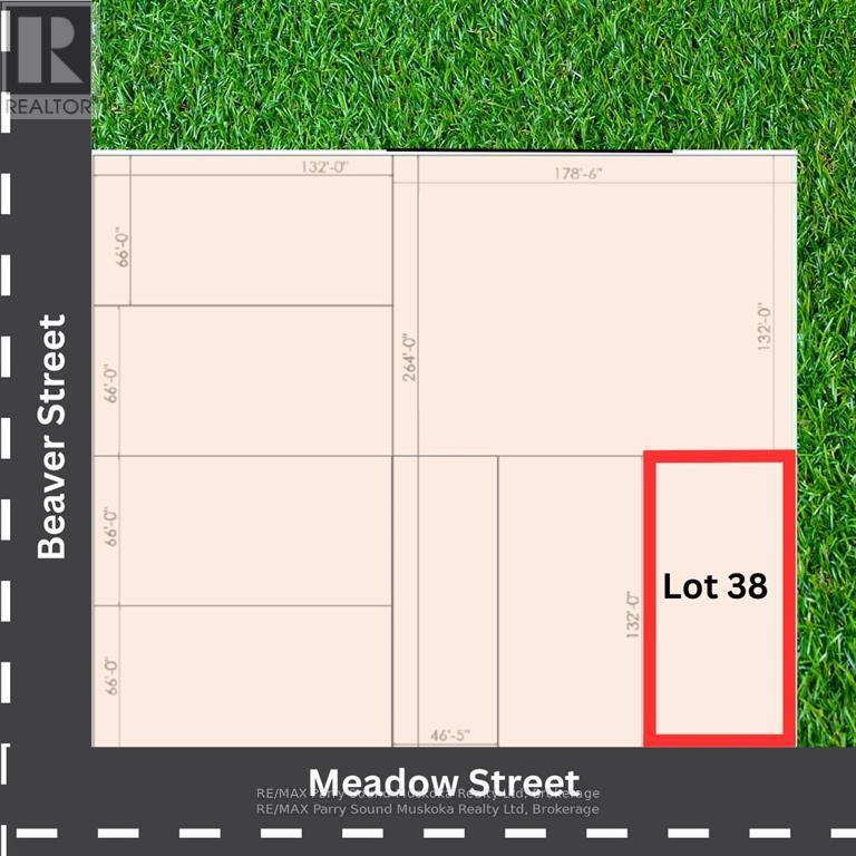 Lot 38 - Lot 38 Meadow Street W, Parry Sound, Ontario  P2A 2R1 - Photo 2 - X12300704