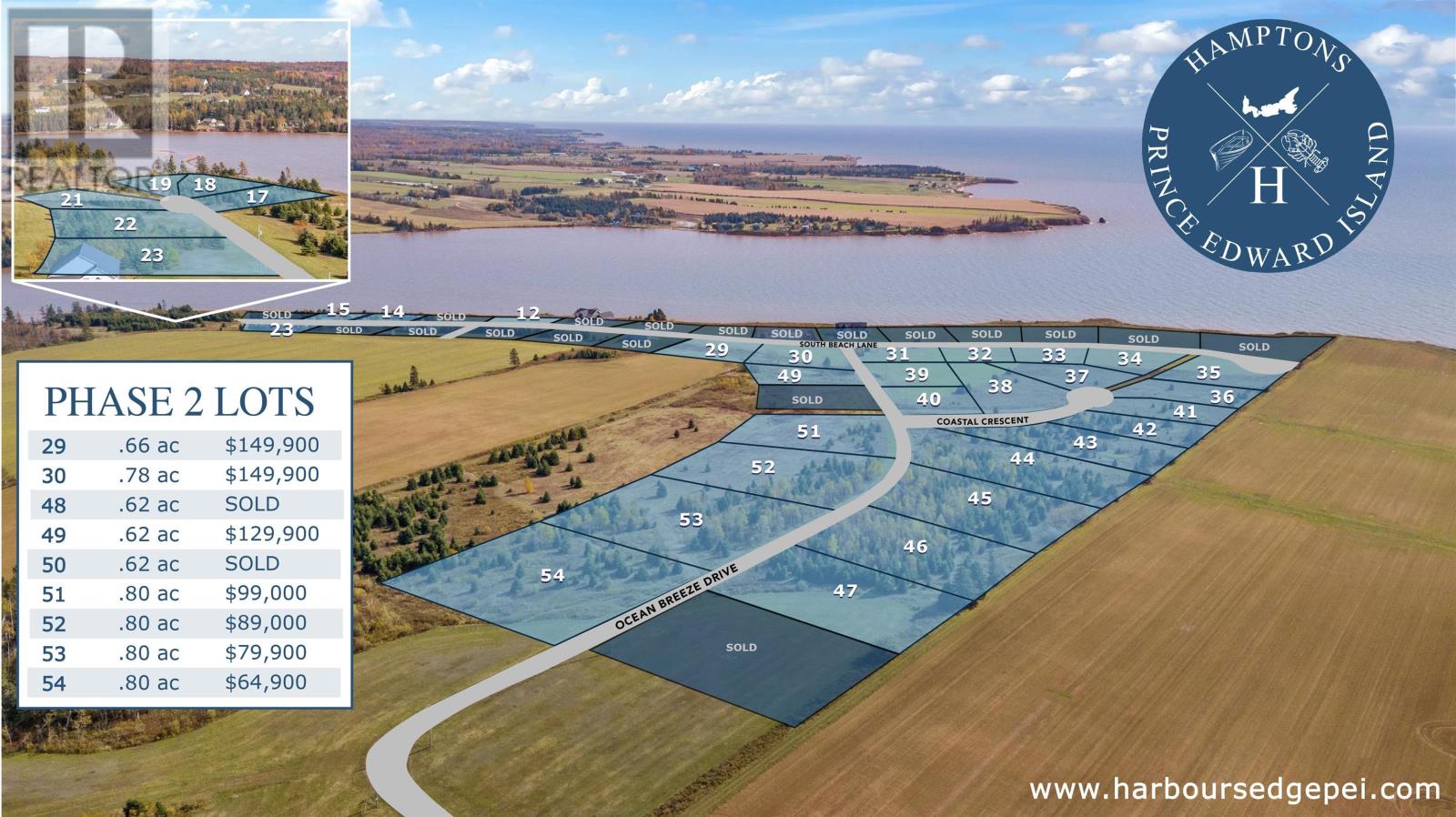 Lot 49 Ocean Breeze Drive, Hampton, Prince Edward Island  C0A 1C0 - Photo 1 - 202518442