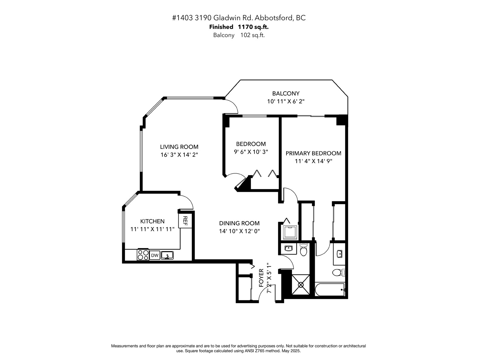 1403 3190 Gladwin Road, Abbotsford, British Columbia  V2T 5T2 - Photo 40 - R3004472