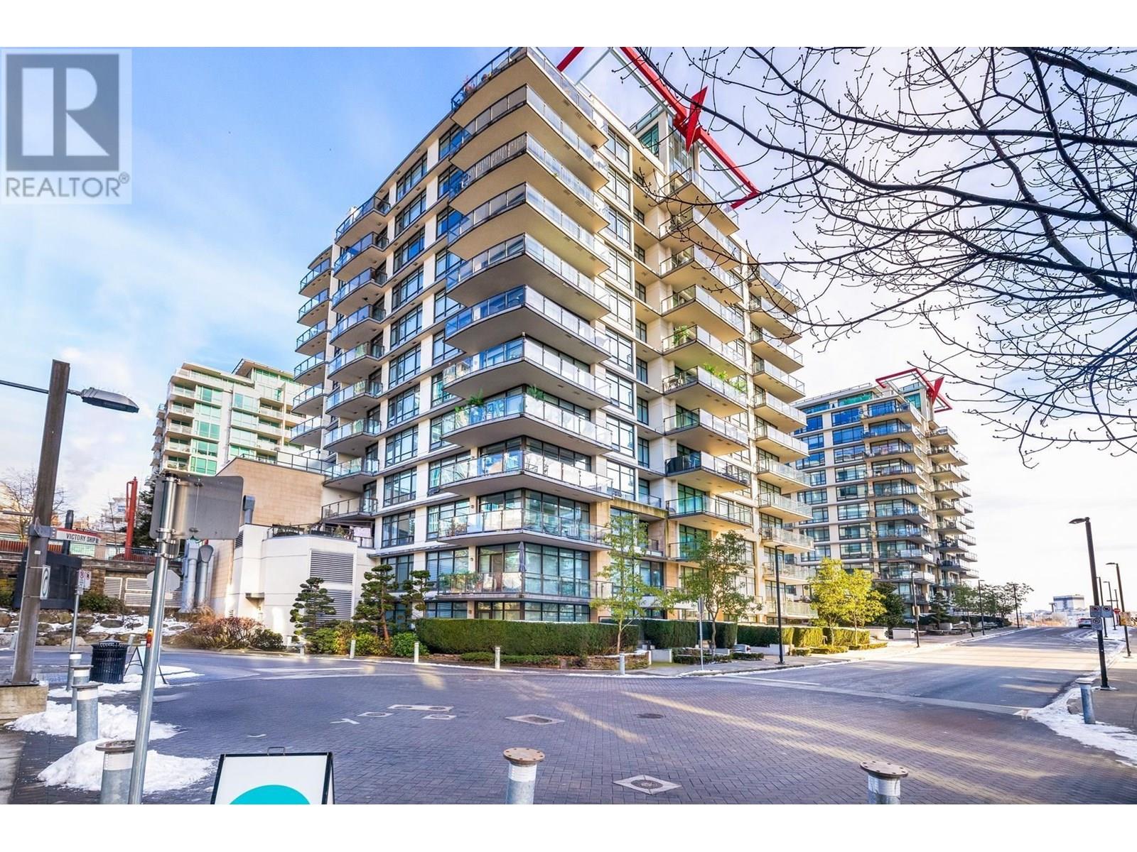 507 162 VICTORY SHIP WAY, North Vancouver, British Columbia