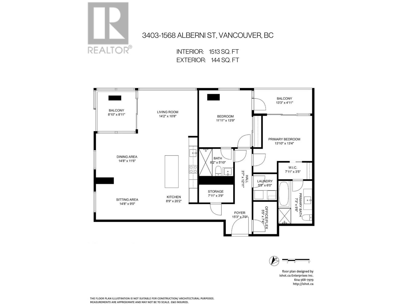 3403 1568 Alberni Street, Vancouver, British Columbia  V6G 0E3 - Photo 21 - R3027915