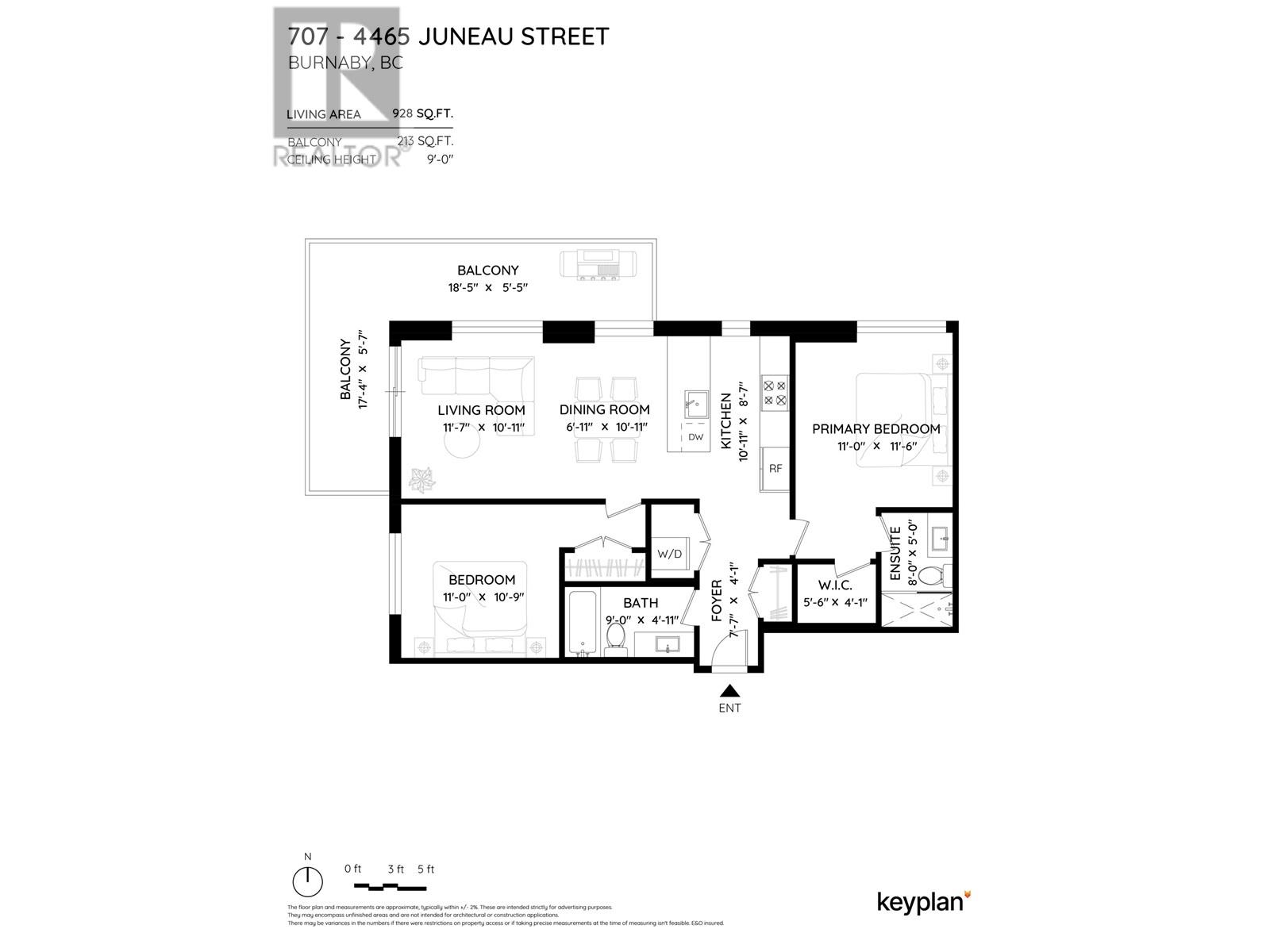 707 4465 Juneau Street, Burnaby, British Columbia  V5C 0L8 - Photo 36 - R3009999