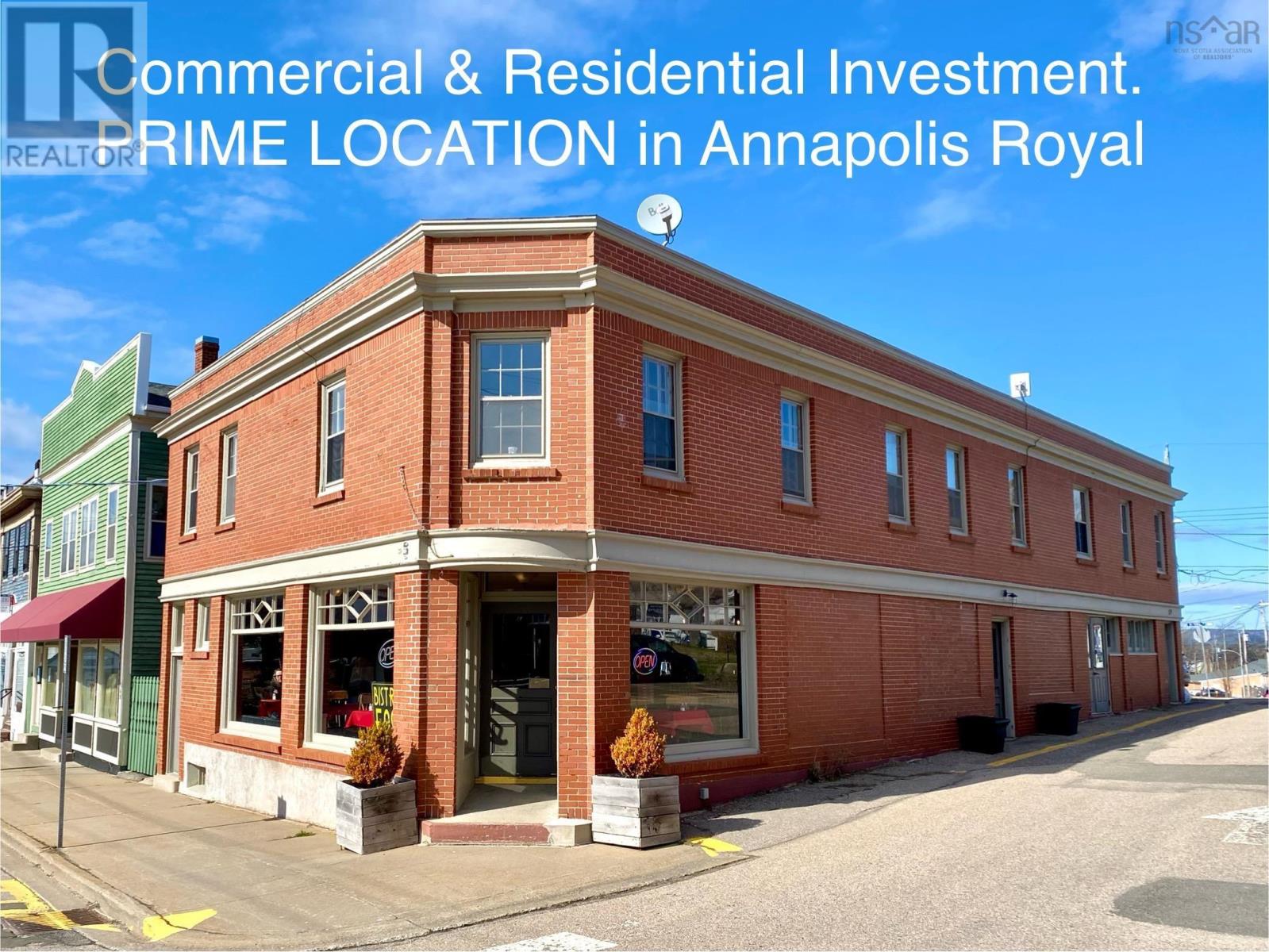 272-274 St George & 59-61 St James Street, Annapolis Royal, Nova Scotia