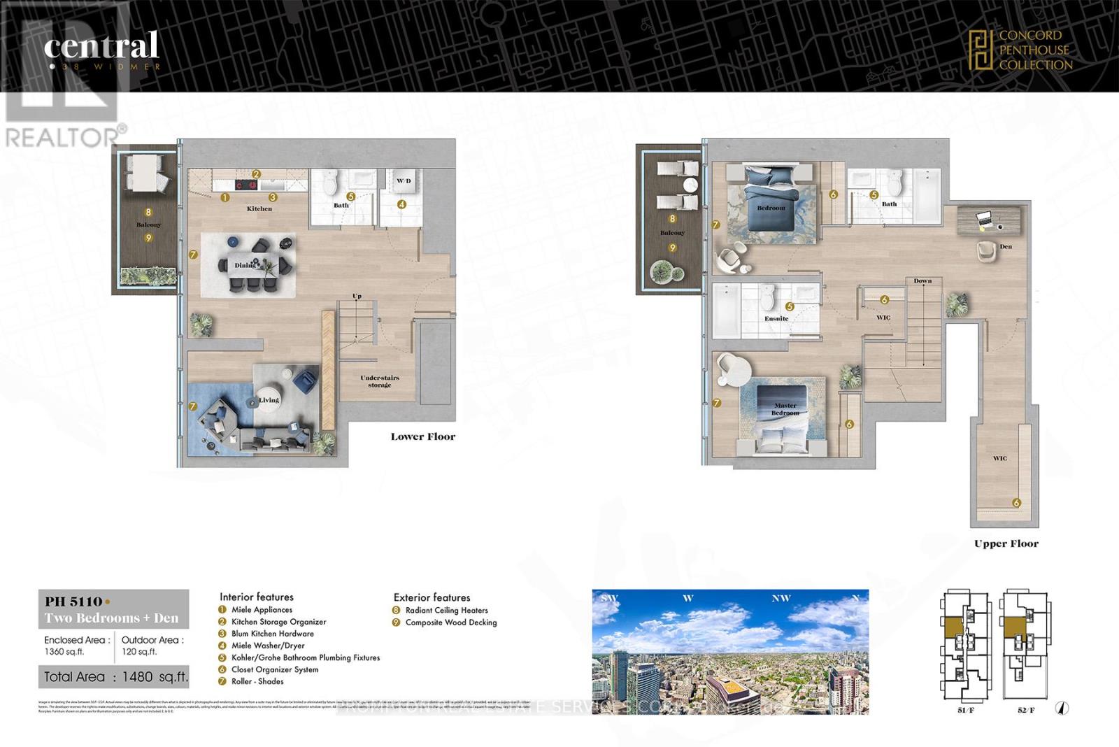 Ph 5110 - 38 Widmer Street, Toronto, Ontario  M5V 2E9 - Photo 11 - C12305121
