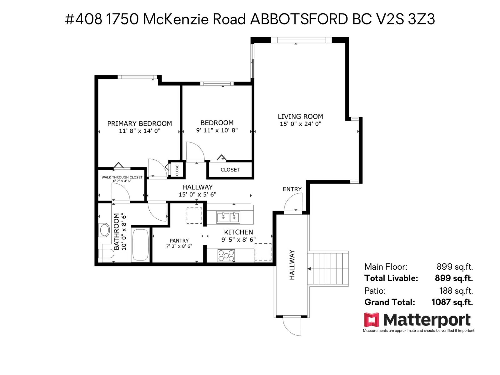 408 1750 Mckenzie Road, Abbotsford, British Columbia  V2S 3Z3 - Photo 3 - R3026887