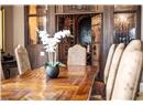 Formal Dining Room Connects to a Wine Cellar