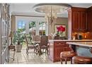 Three Sets of French Doors to a Private Courtyard