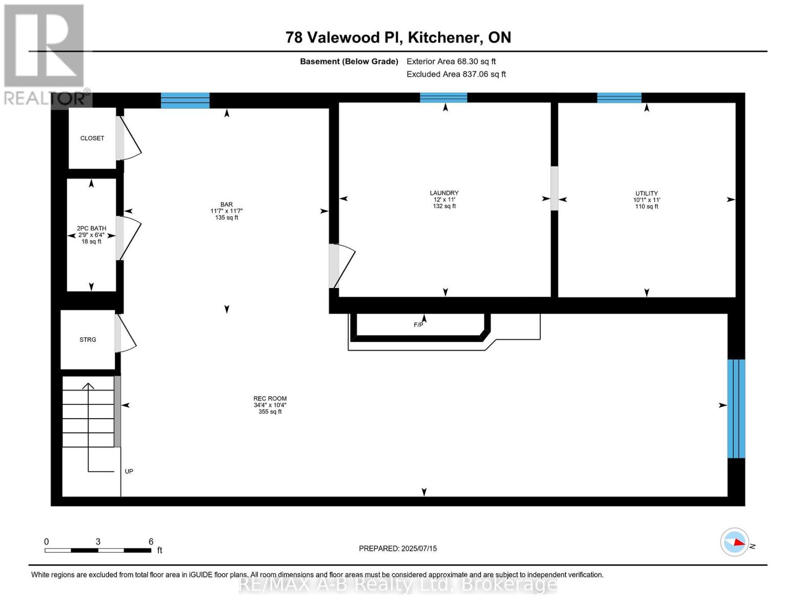 78 Valewood Place, Kitchener, Ontario  N2H 4N6 - Photo 25 - X12310152