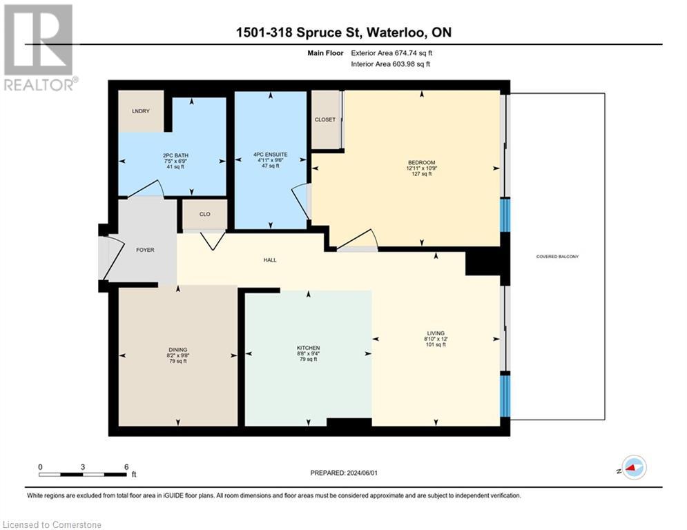 318 Spruce Street Unit# 1501, Waterloo, Ontario  N2L 0E9 - Photo 4 - 40747263