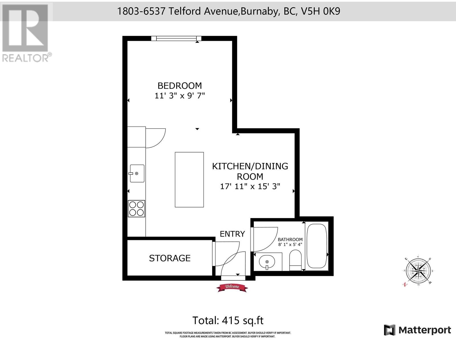 1803 6537 Telford Avenue, Burnaby, British Columbia  V5H 0K9 - Photo 30 - R3031523
