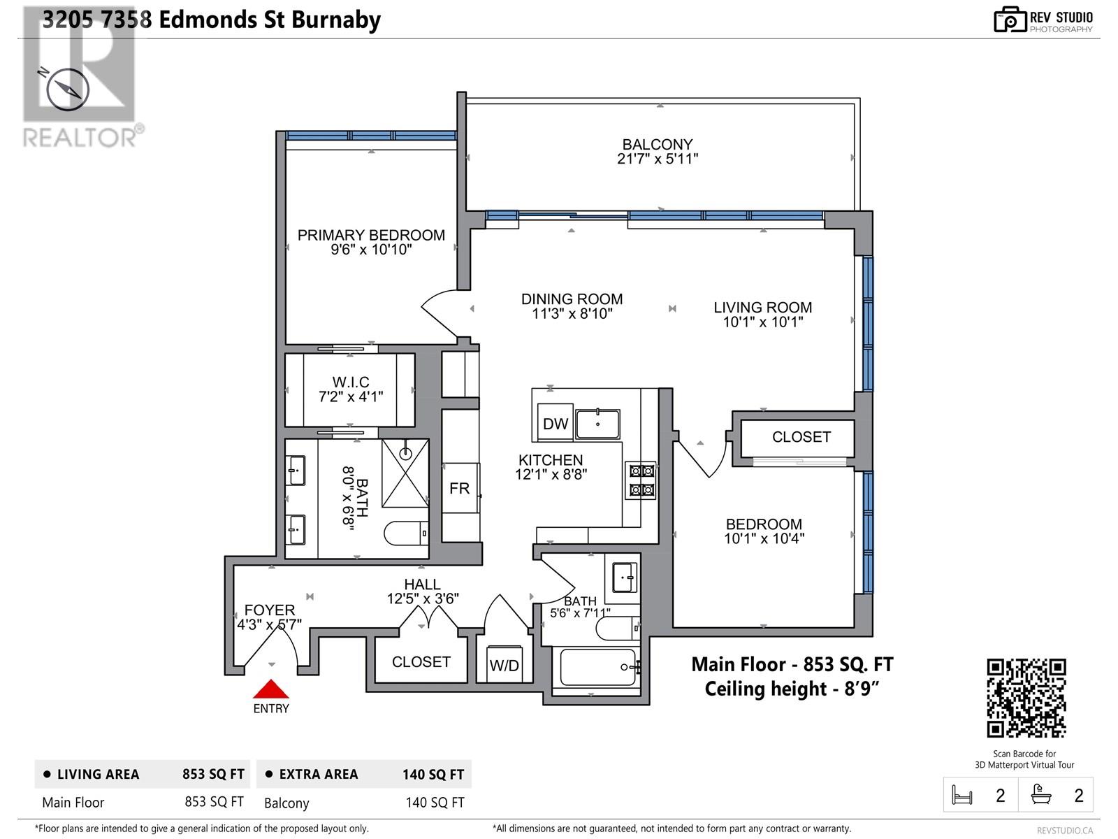 3205 7358 Edmonds Street, Burnaby, British Columbia  V3N 0H1 - Photo 28 - R3031851