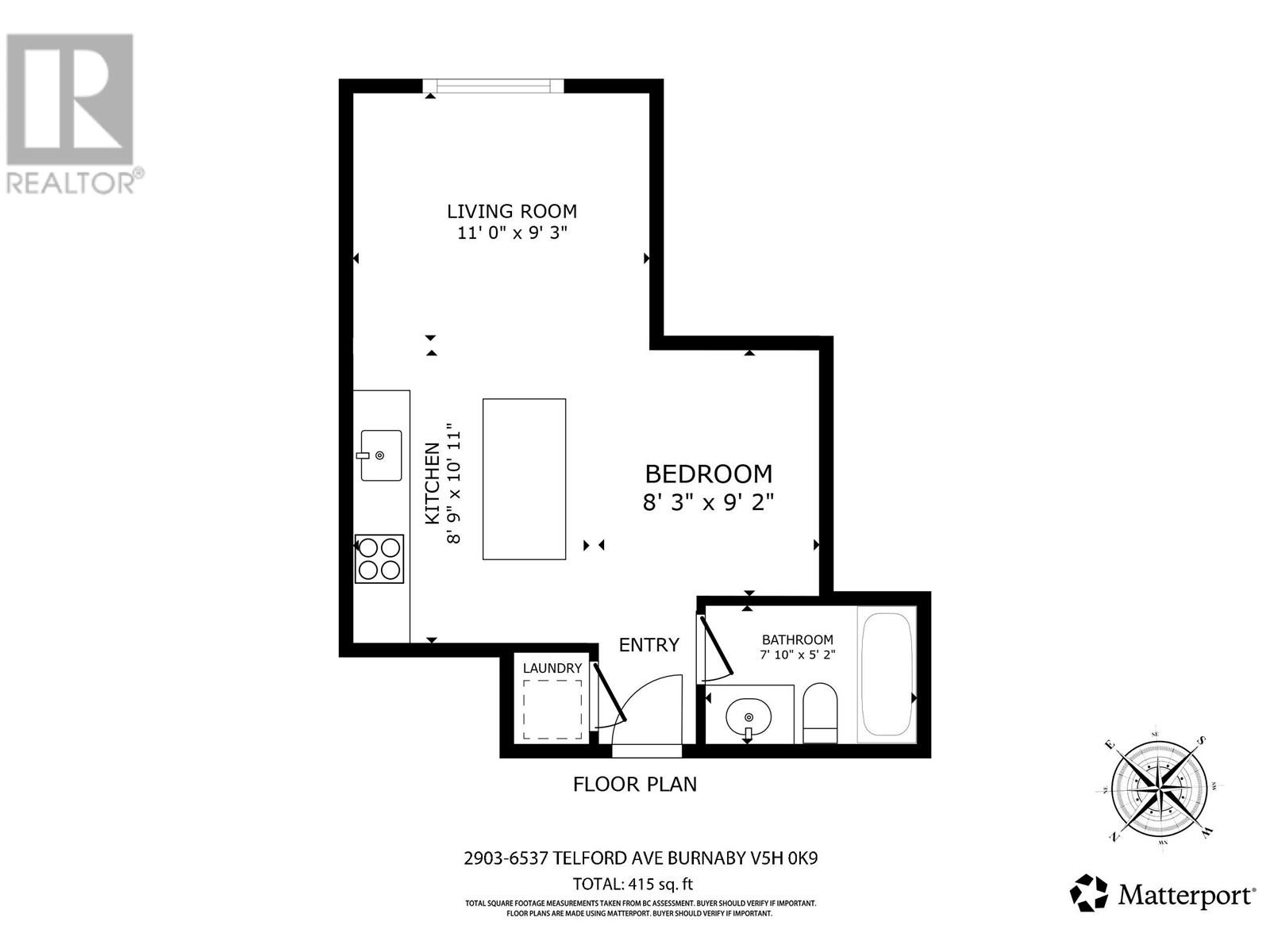 2903 6537 Telford Avenue, Burnaby, British Columbia  V5H 0K9 - Photo 7 - R3017624
