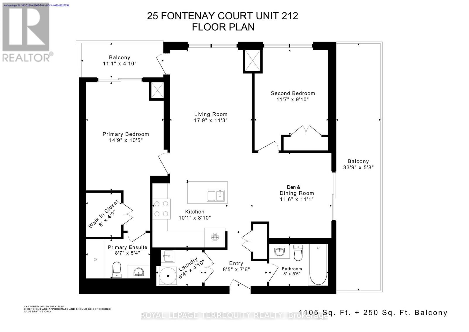 212 - 25 Fontenay Court, Toronto, Ontario  M9A 0C4 - Photo 37 - W12316980