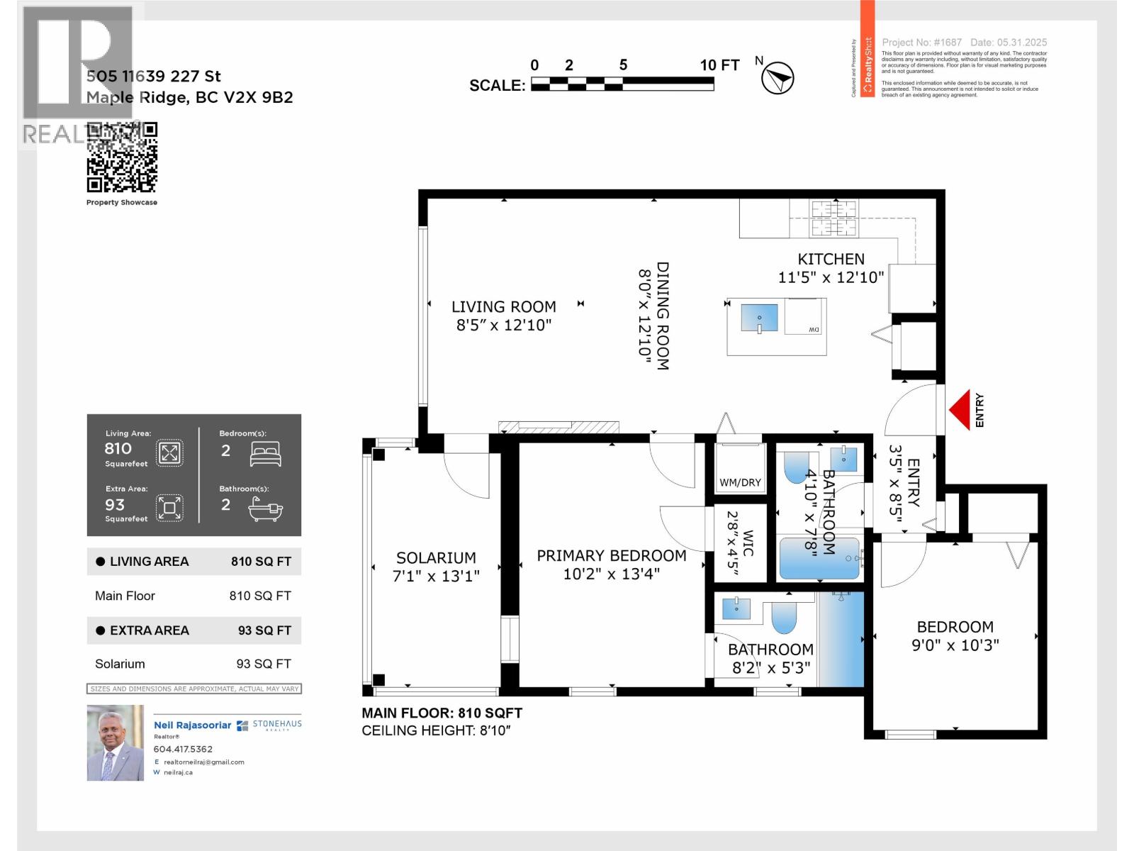 505 11639 227 Street, Maple Ridge, British Columbia  V2X 9B2 - Photo 26 - R3032694