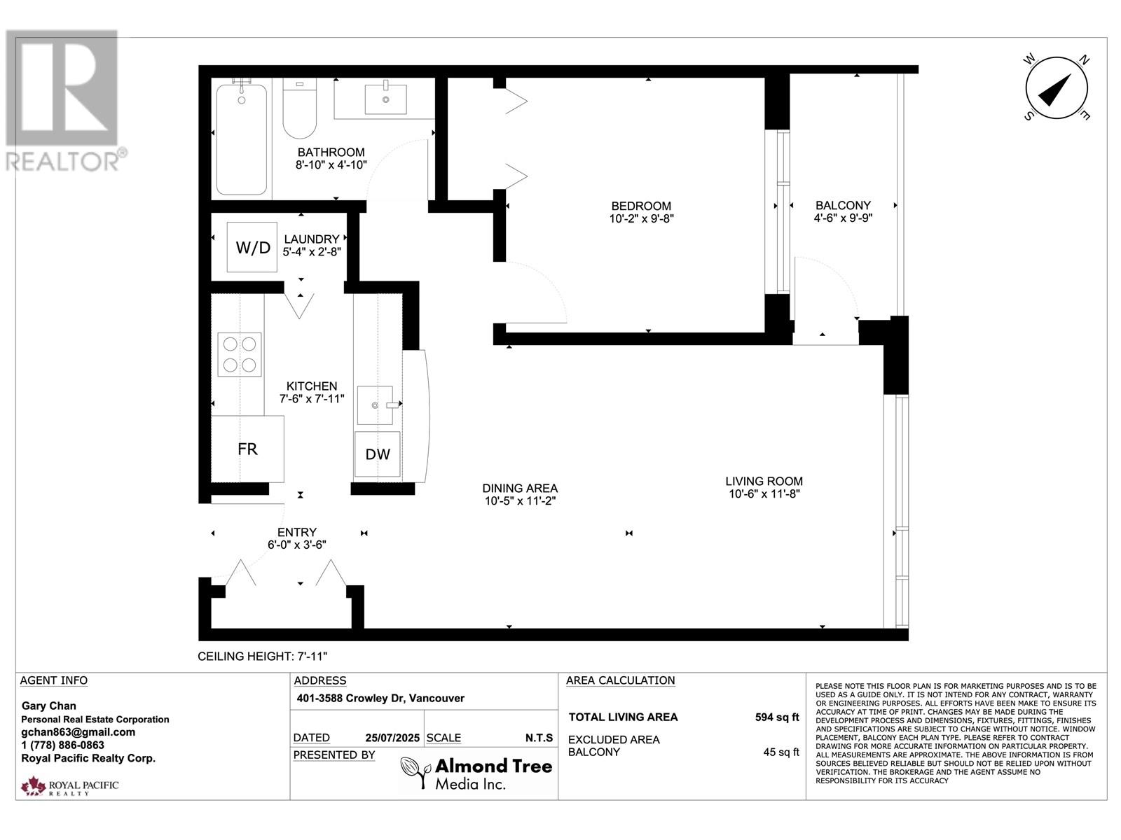 401 3588 Crowley Drive, Vancouver, British Columbia  V5R 6H3 - Photo 23 - R3032779