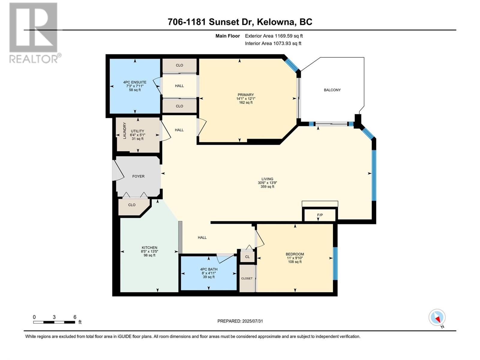 1152 Sunset Drive Unit# 706 Kelowna Photo 43