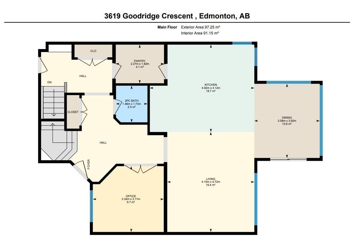 3619 Goodridge Cr Nw, Edmonton, Alberta  T5T 6L3 - Photo 9 - E4450916