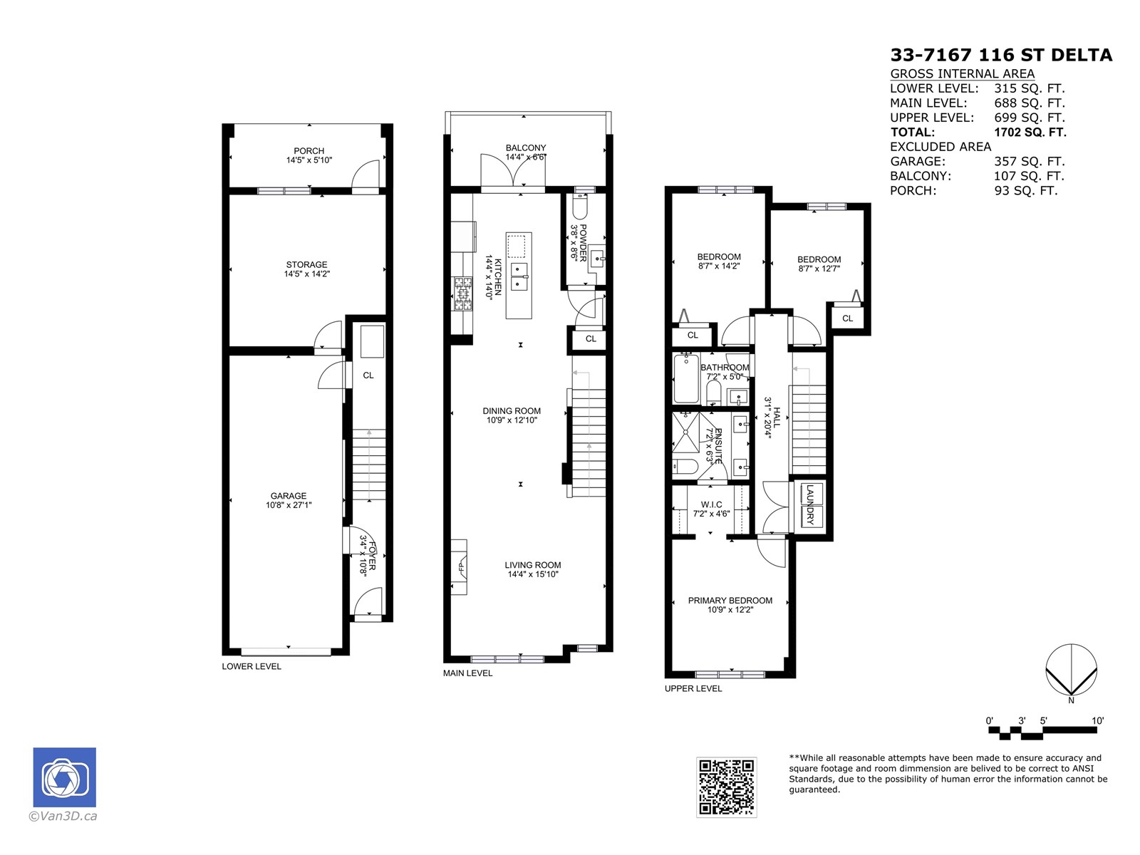 33 7167 116 Street, Delta, British Columbia  V4E 0A6 - Photo 40 - R3029956