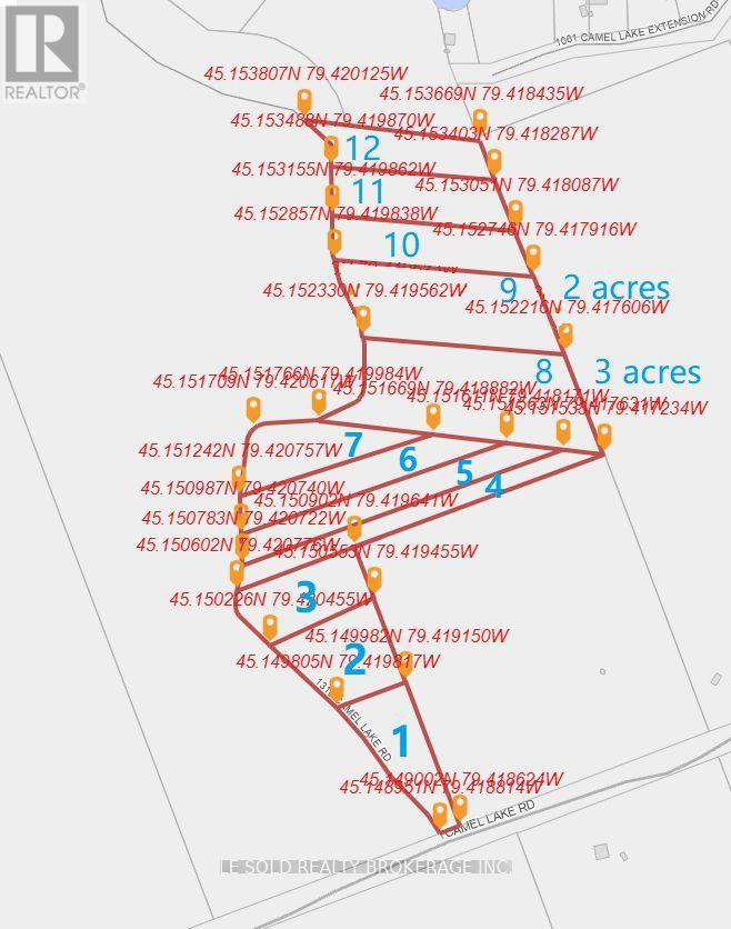 Lot # 7 - 1310 Camel Lake Road, Muskoka Lakes, Ontario  P1L 1X4 - Photo 1 - X12322244