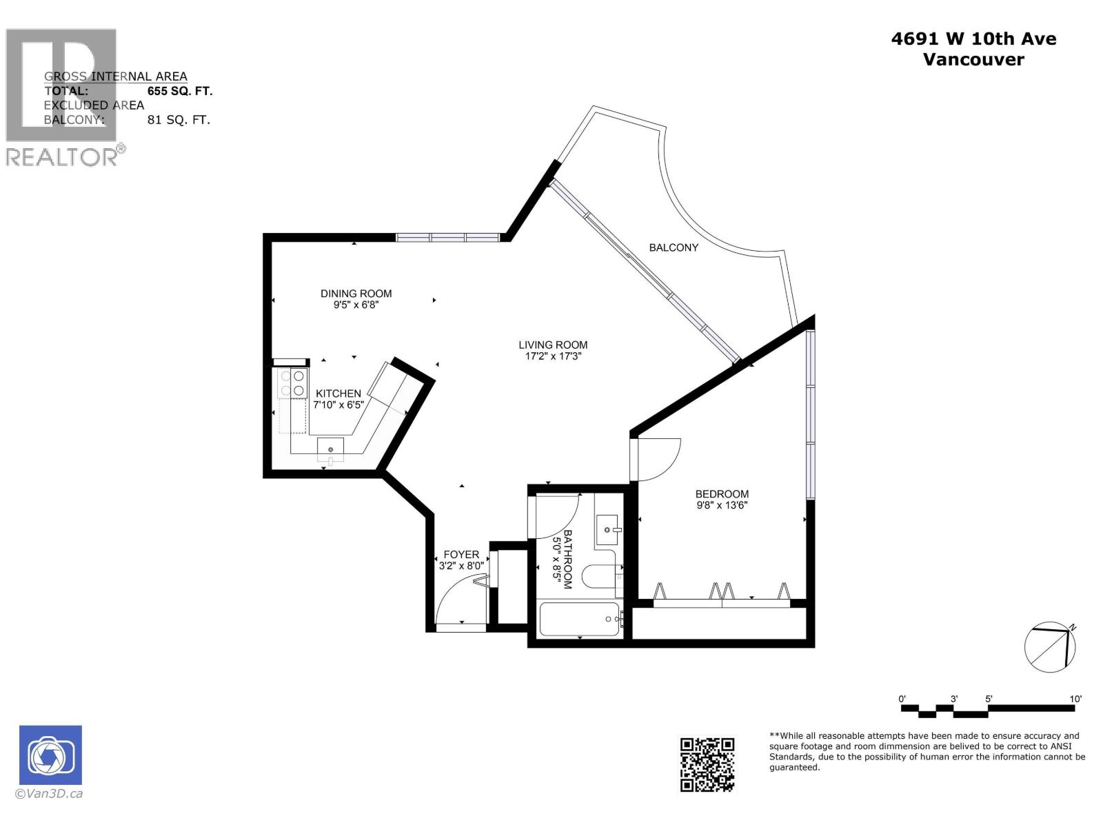 303 4691 W 10th Avenue, Vancouver, British Columbia  V6R 2J3 - Photo 26 - R3031310