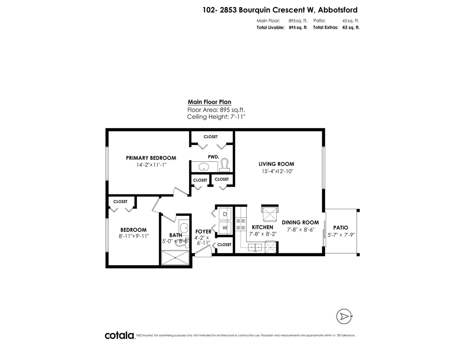 102 2853 Bourquin Crescent, Abbotsford, British Columbia  V2S 6H6 - Photo 40 - R3032382