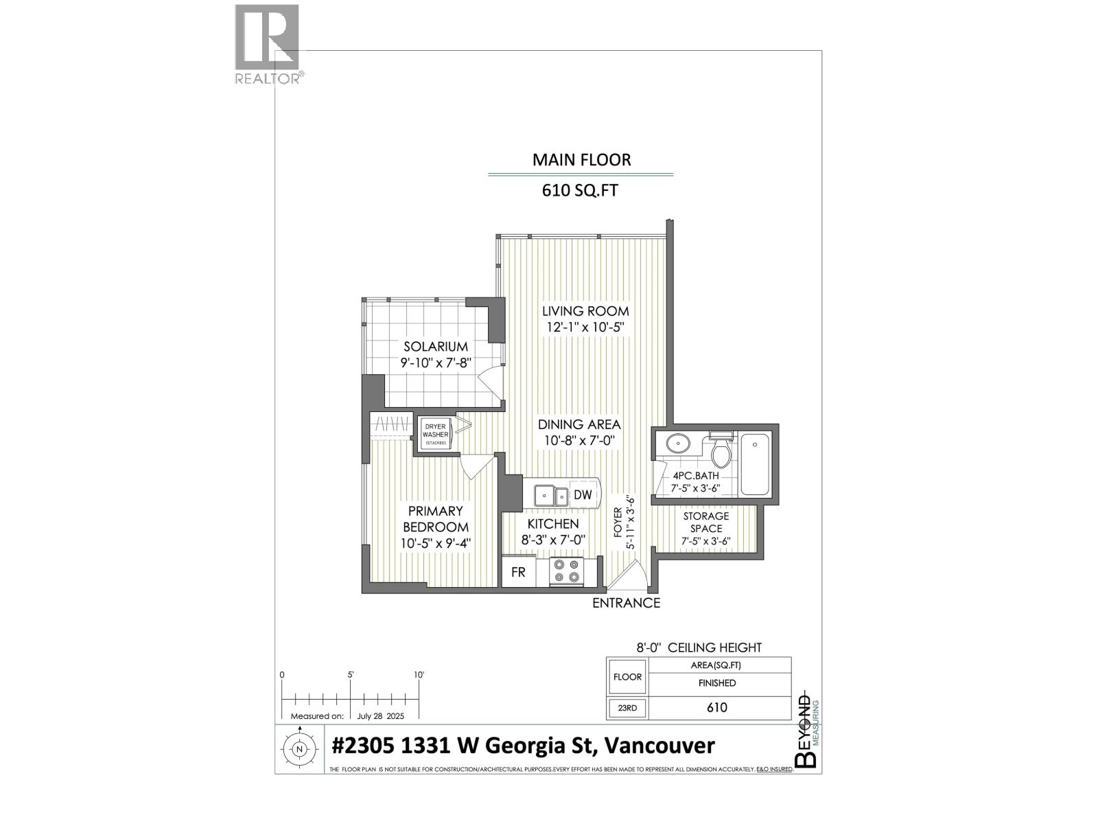 2305 1331 W Georgia Street, Vancouver, British Columbia  V6E 4P1 - Photo 24 - R3033459