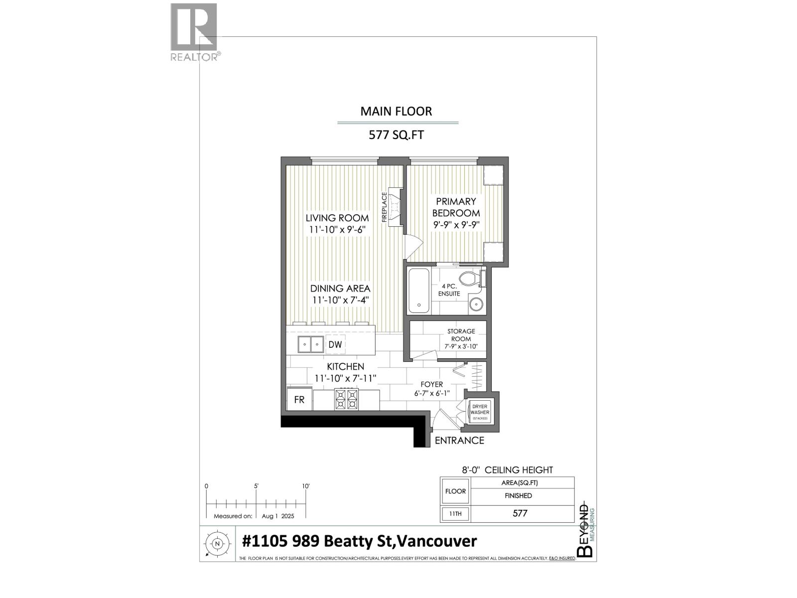 1105 989 Beatty Street, Vancouver, British Columbia  V6Z 3C2 - Photo 24 - R3033462