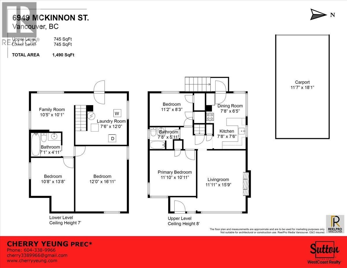 6949 Mckinnon Street, Vancouver, British Columbia  V5S 3G4 - Photo 11 - R3033754