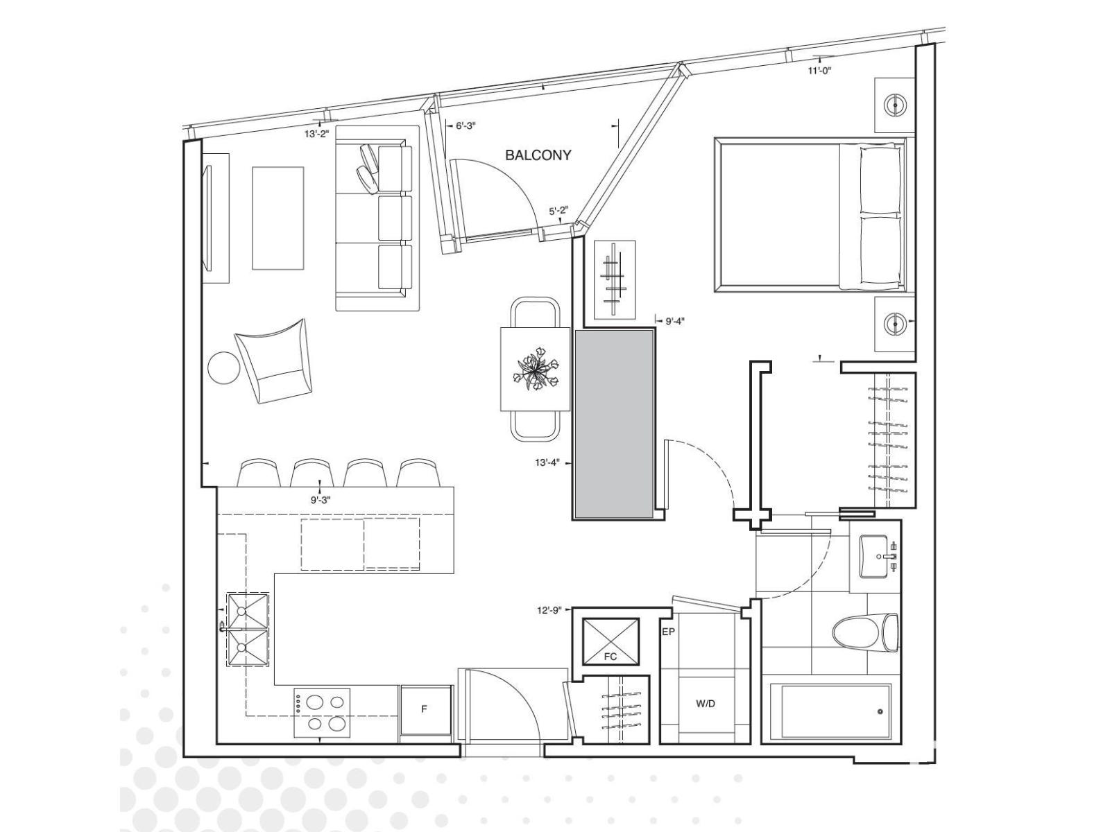 #2613 10360 102 St Nw, Edmonton, Alberta  T5J 0K6 - Photo 6 - E4451416