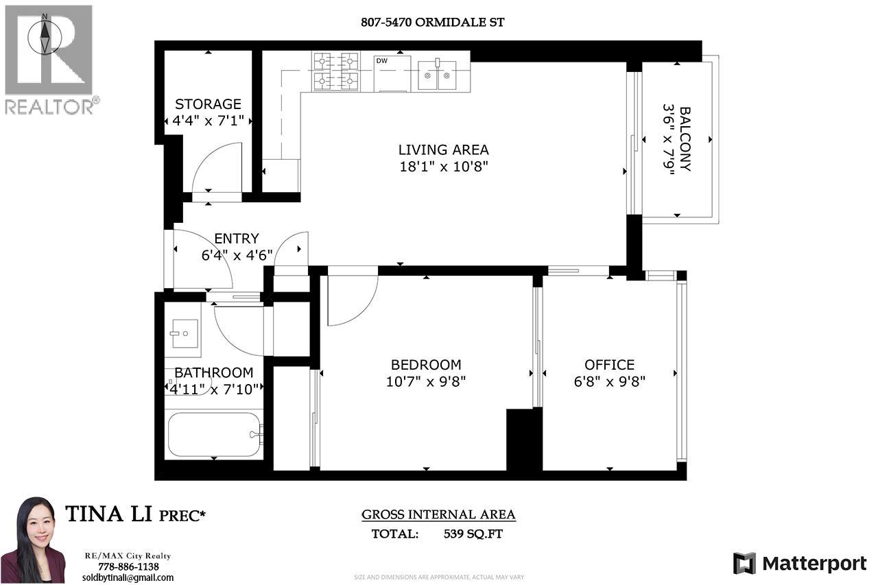 807 5470 Ormidale Street, Vancouver, British Columbia  V5R 0G6 - Photo 30 - R3016330