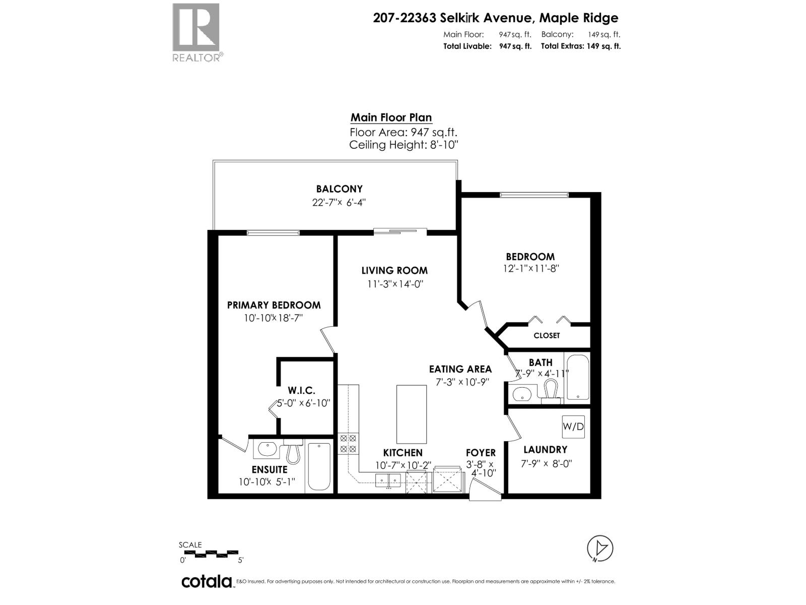 207 22363 Selkirk Avenue, Maple Ridge, British Columbia  V2X 2X6 - Photo 23 - R3034831