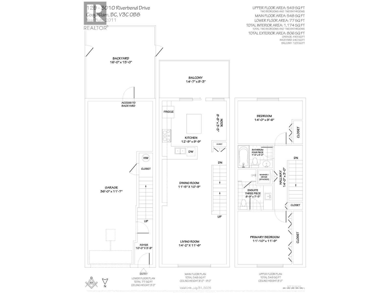 129 3010 Riverbend Drive, Coquitlam, British Columbia  V3C 0B8 - Photo 36 - R3034885
