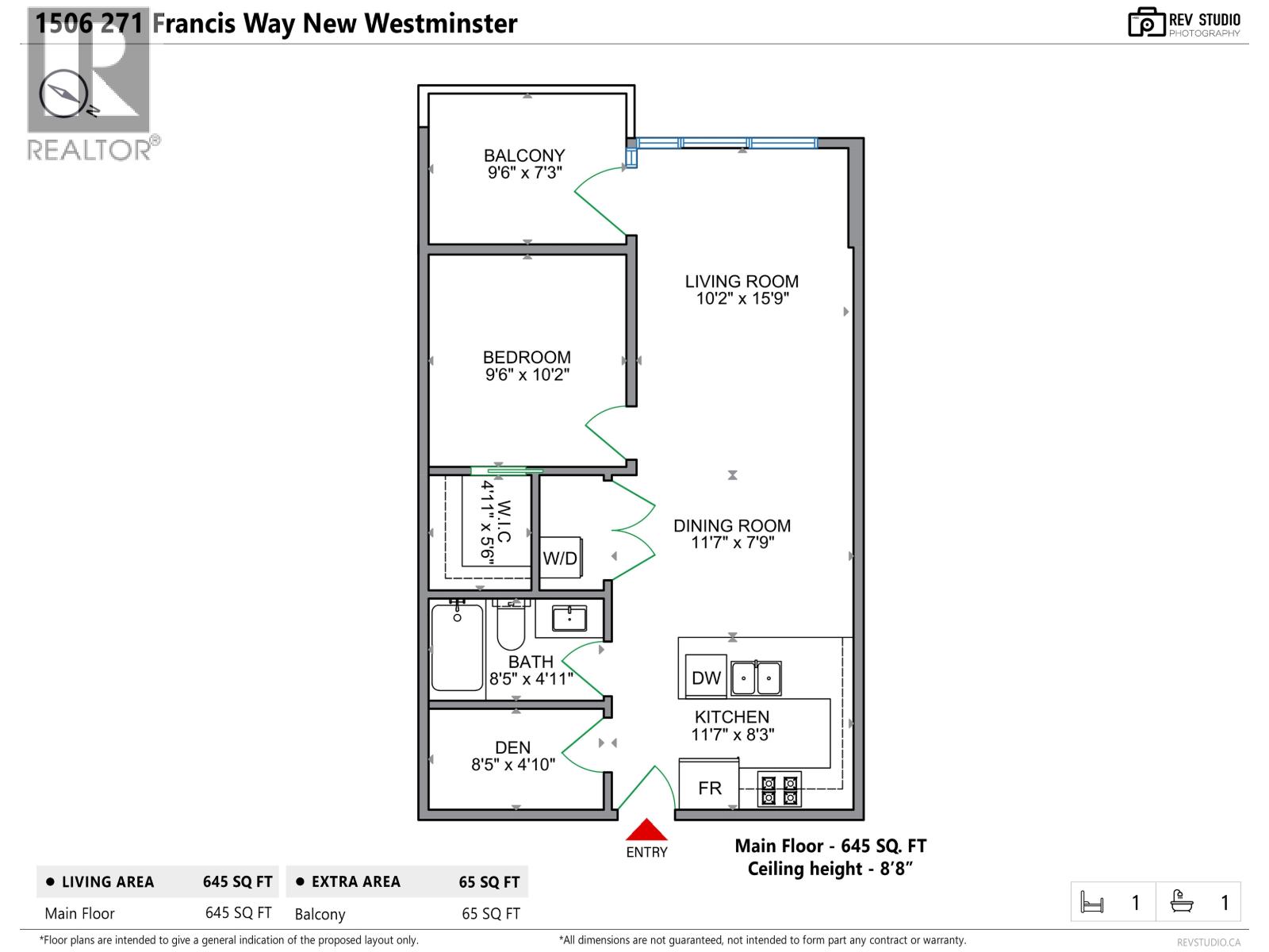 1506 271 Francis Way, New Westminster, British Columbia  V3L 0H2 - Photo 30 - R3034904